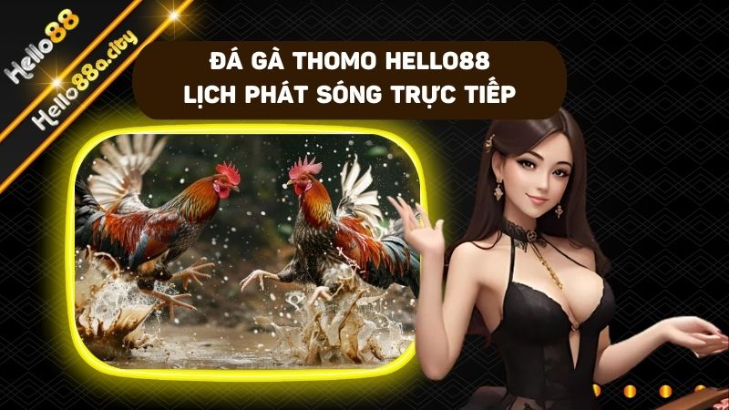 Thông tin về lịch phát sóng các trận đá gà tại nhà cái HELLO88